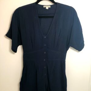 Whistles brand new navy romper!